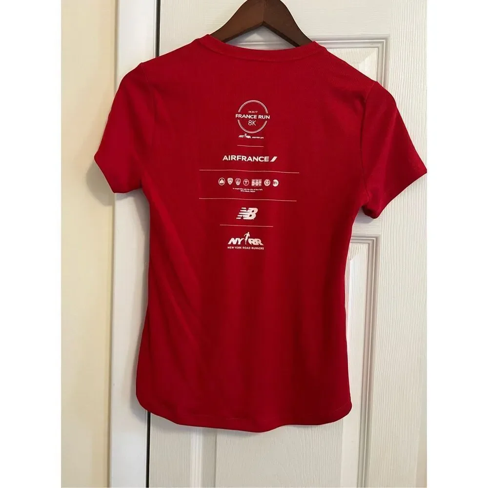 Rare 2017 NYRR France Run 8K Shirt | New Balance | Discontinued Race